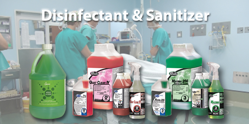 Disinfectant sanitizer on sale